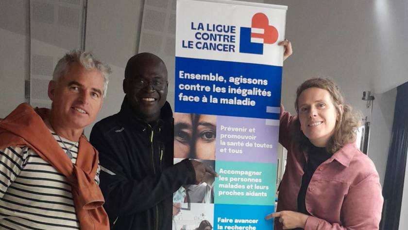 Soirée Ligue contre le cancer, David Lancry, Clémence Le Gal, Gérard Mendy - Wood4good